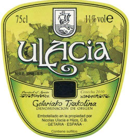 Ulacia Txakolina 2016