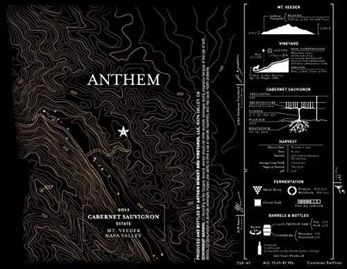 Anthem Mt. Veeder Cabernet Sauvignon 2012