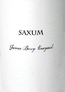 Saxum James Berry Vineyard Proprietary Red 2015