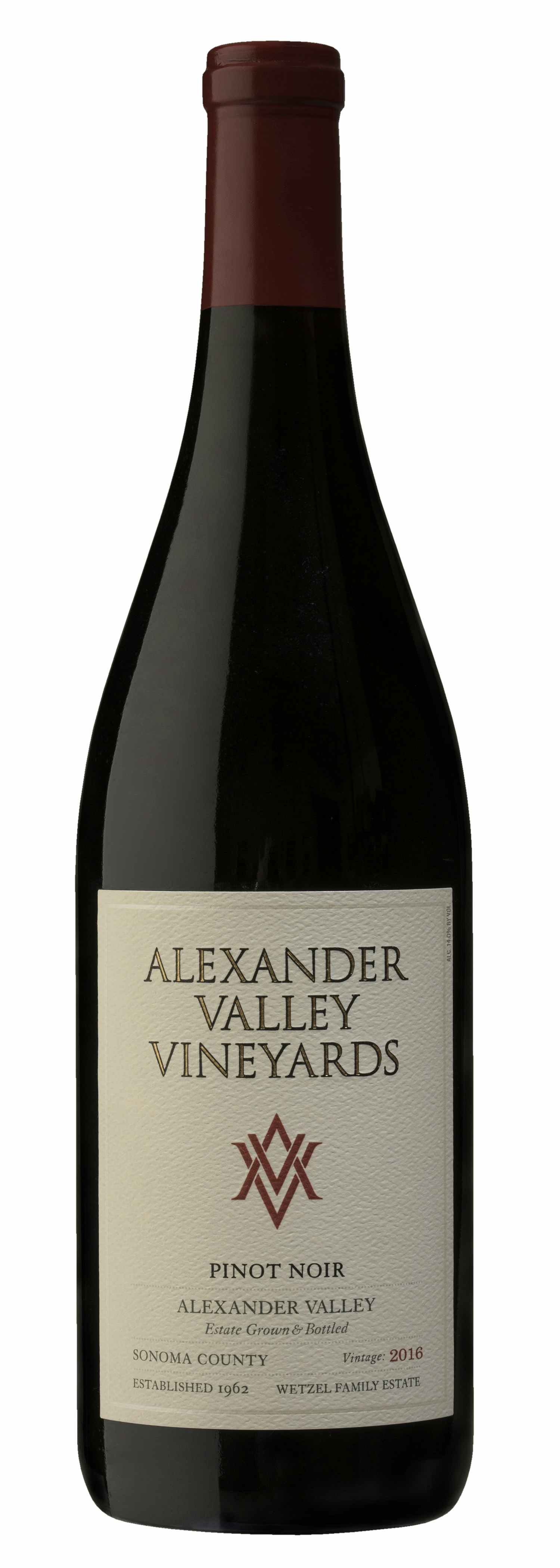 Alexander Valley Vineyards Estate Pinot Noir 2016