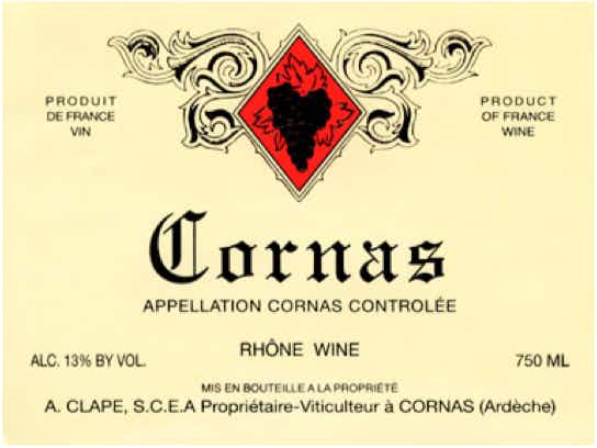 Domaine Auguste Clape Cornas 2015