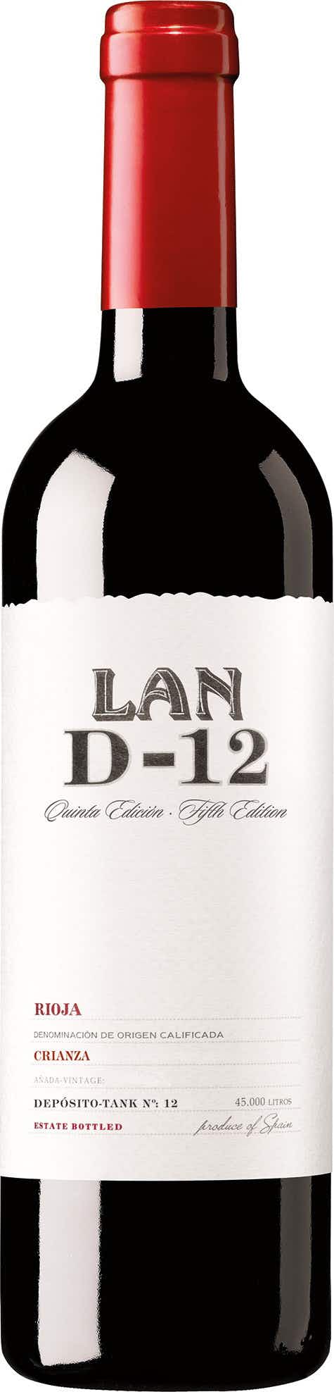 Bodegas Lan D-12 Crianza 2014