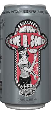 Ska Brewing Rue B Soho Grapefruit Lager 6 pack 12oz