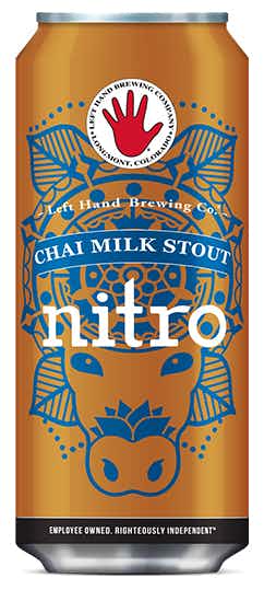 Left Hand Brewing Chai Milk Stout Nitro 4 pack 16oz Can