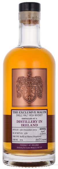 The Exclusive Malts Single Malt Irish Whiskey 2003
