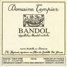 Domaine Tempier Bandol Blanc 2016