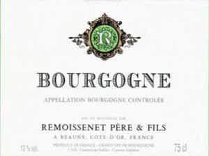 Remoissenet-Père-et-Fils Bourgogne Blanc 2015