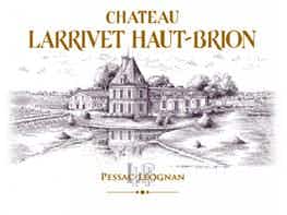 Chateau Larrivet Haut Brion Pessac Leognan 2015