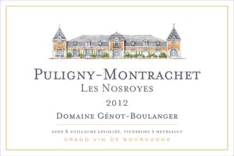Chateau Genot Boulanger Puligny Montrachet Les Nosroyes 2016