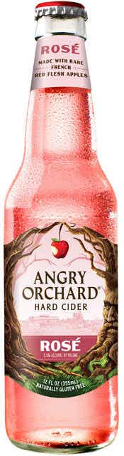 Angry Orchard Rose Hard Cider 12 pack 12oz