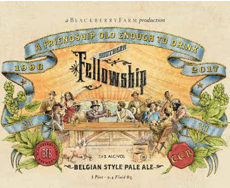 Blackberry Farm Brewery Southern Fellowship 2L Growler