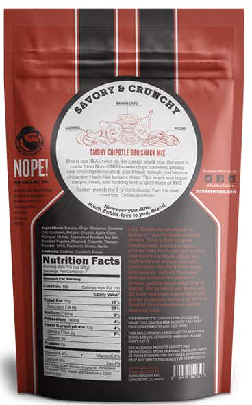 Bubba's Fine Foods Smokey Chipotle Bbq Snack Mix