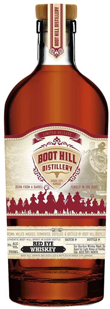 Boot Hill Distillery Red Eye Whiskey