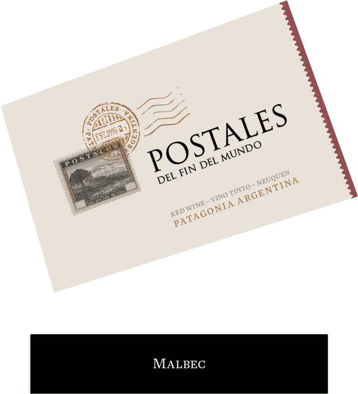 Bodega del Fin del Mundo Postales Malbec 2017