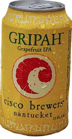 Cisco Brewers Gripah Grapefruit IPA 6 pack 12oz