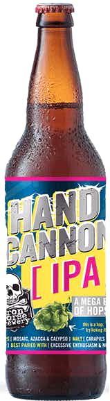 Iron Horse Brewing Hand Cannon IPA 22oz Bottle