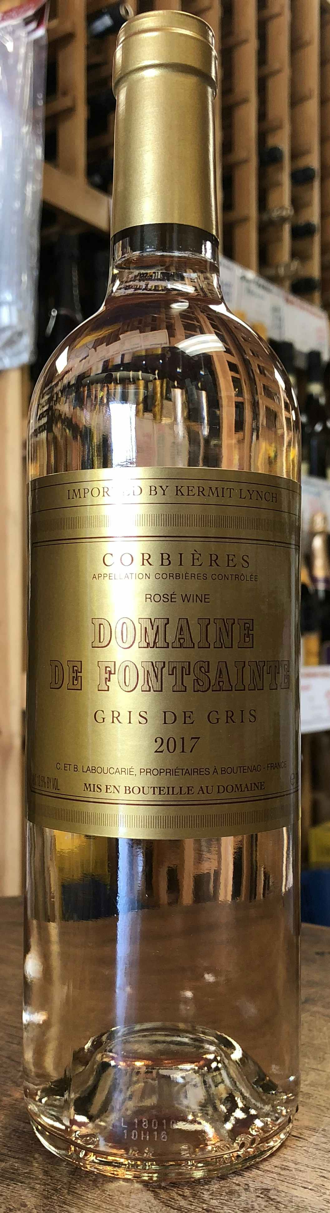 Domaine de Fontsainte Corbières Gris de Gris Rosé 2018
