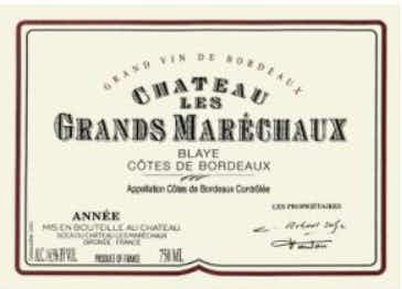 Château-Les-Grands-Marechaux Premières Côtes de Blaye 2015