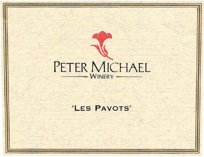 Peter Michael Les Pavots 2015