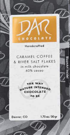 Dar Chocolate Caramel Coffee River Salt