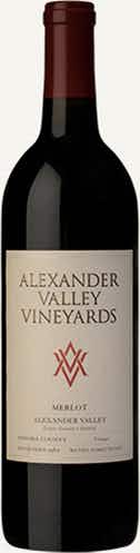 Alexander Valley Vineyards Estate Merlot 2016