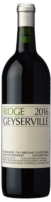 Ridge Vineyards Geyserville