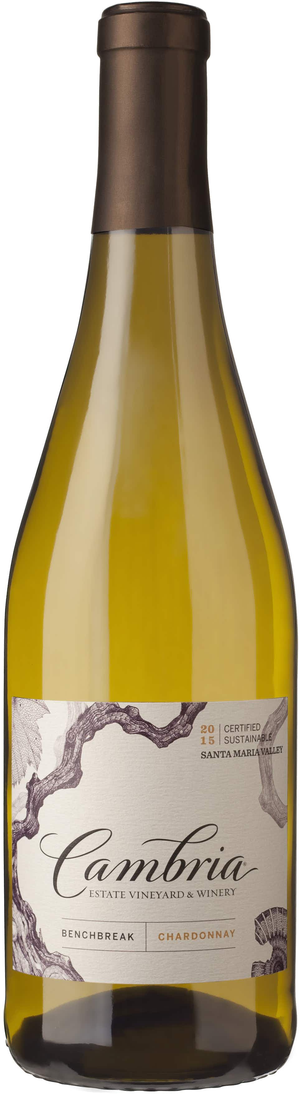 Cambria Bench Break Chardonnay 2015