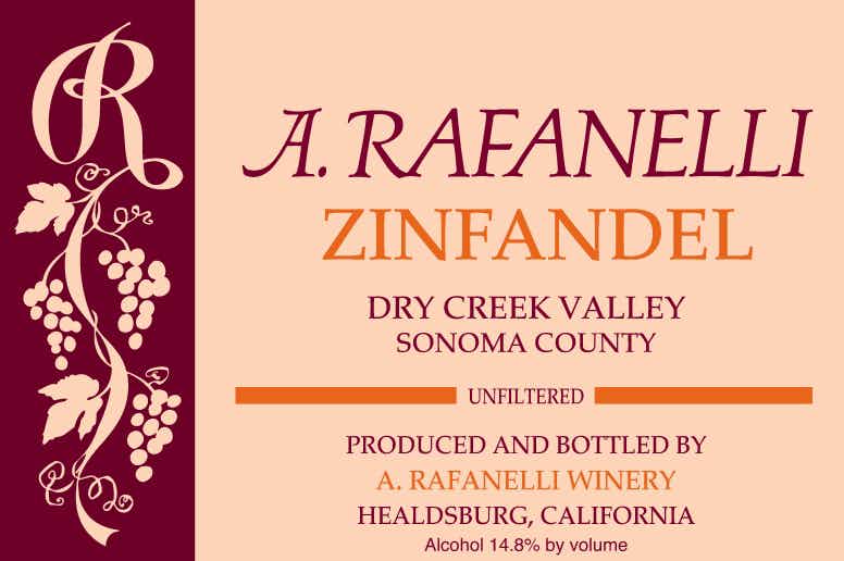 A. Rafanelli Zinfandel 2015