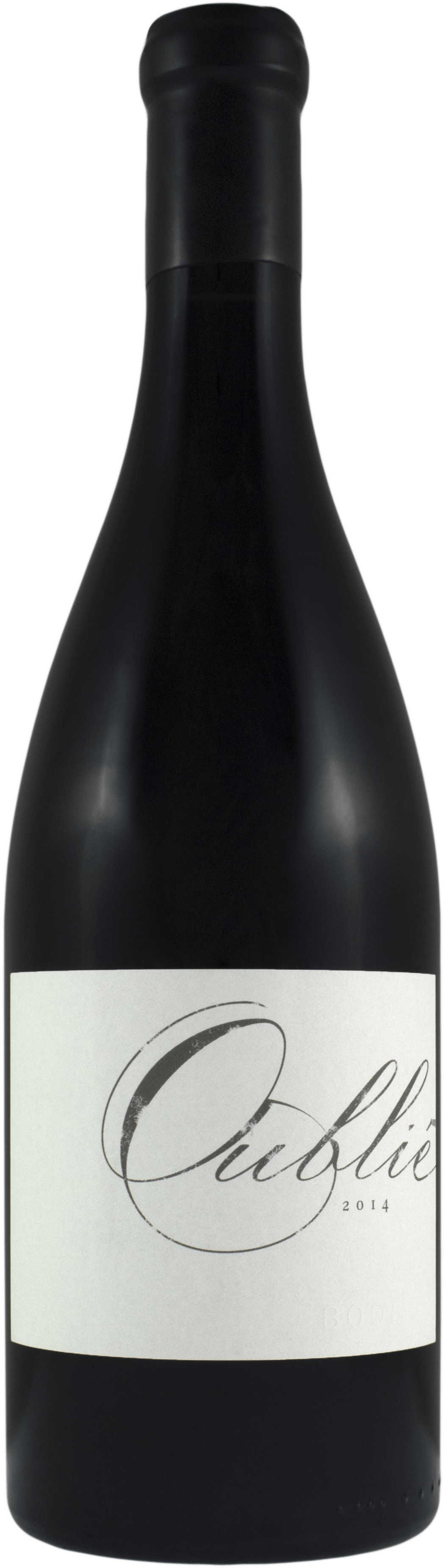 Booker Vineyard Oublié 2016