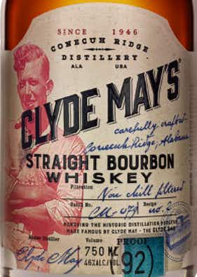 Clyde May's Straight Bourbon Whiskey 2 pack 375ml