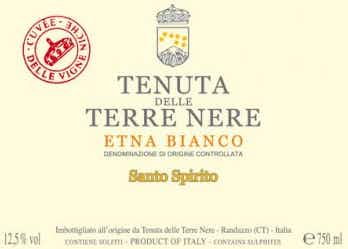 Tenuta delle Terre Nere Etna Bianco Cuvée delle Vigne Niche Santo Spirito 2016