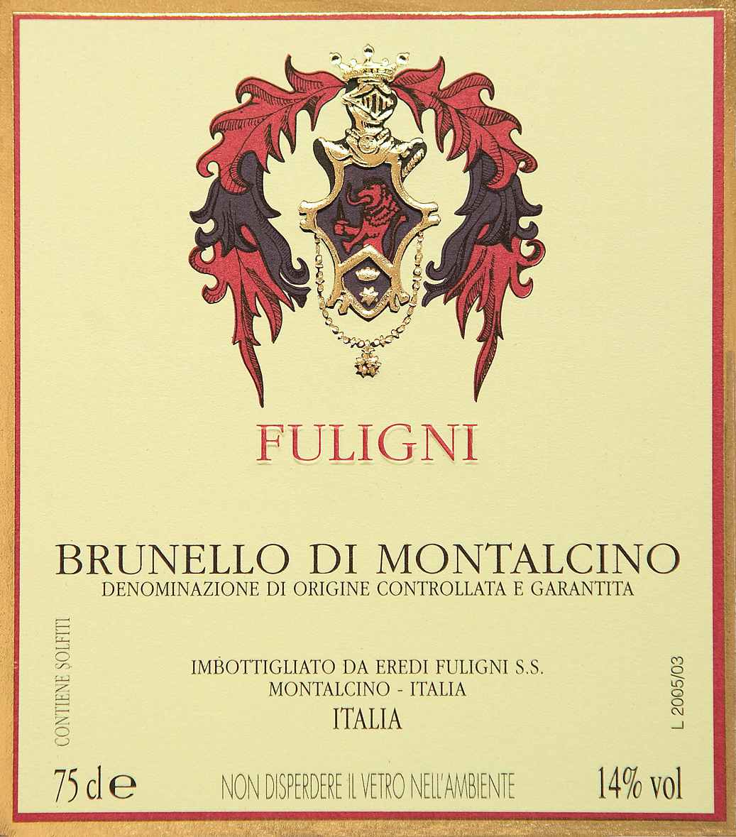 Fuligni Brunello di Montalcino 2012