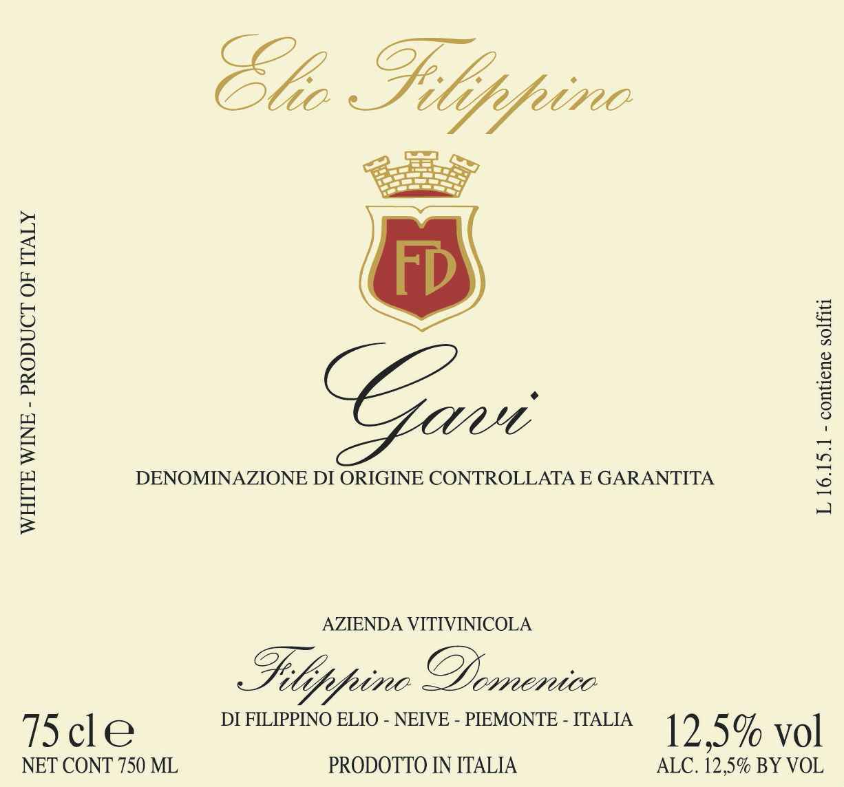 Elio Filippino Gavi 2017