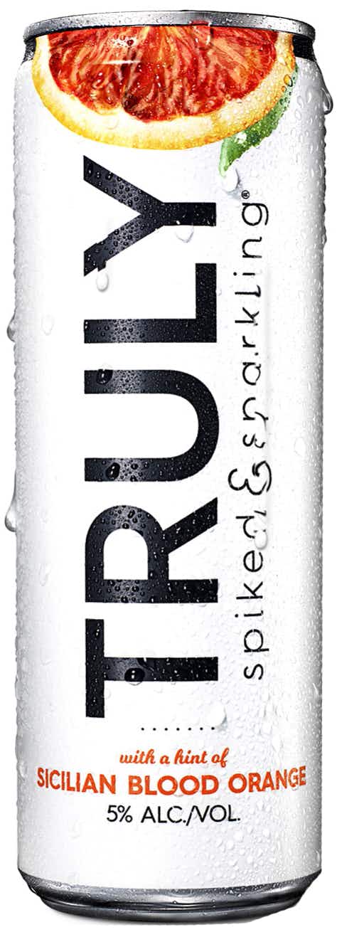 Truly Spiked & Sparkling Water Sicilian Blood Orange 6 pack 12oz Bottle