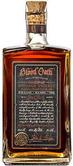 Blood Oath Pact No. 4 Bourbon Whiskey 2018