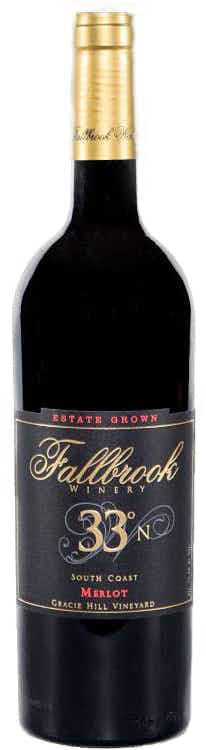 Fallbrook 33° North Merlot 2012
