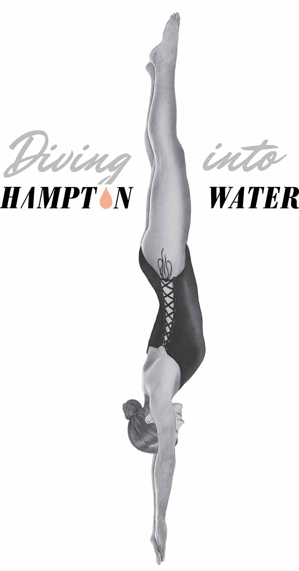Diving Into Hampton Water Rose 2017