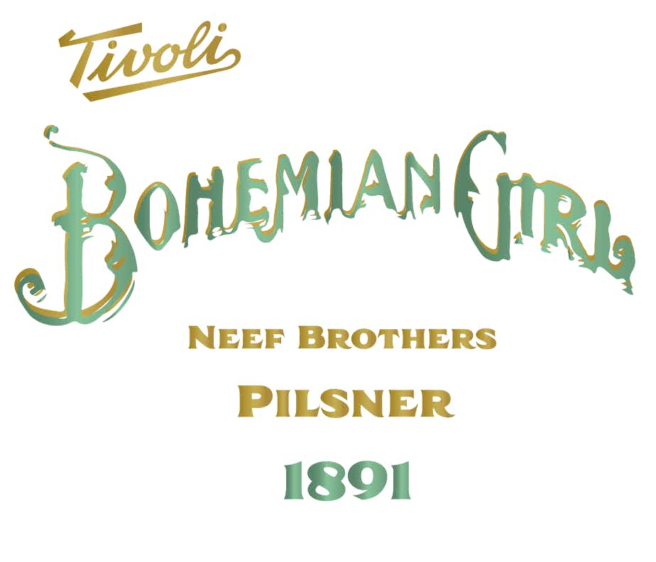 Tivoli Brewing Company Bohemian Girl Pilsner 6 pack 12oz