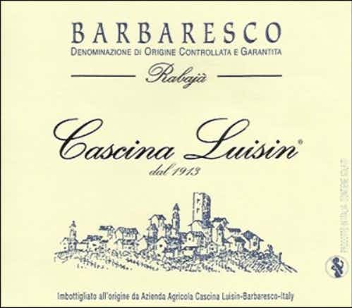 Cascina Luisin Barbaresco Rabaja 2011