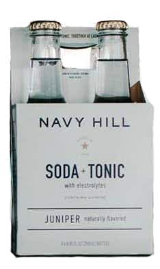 Navy Hill Juniper Soda + Tonic 4 pack 250ml Bottle