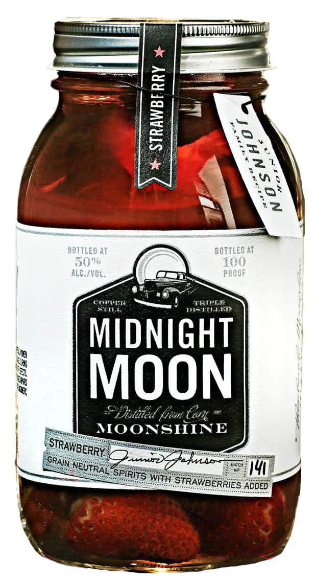 Junior Johnson's Midnight Moon Strawberry Moonshine 375ml