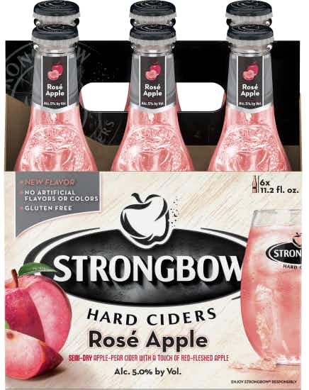 Strongbow Hard Cider Rose 6 pack 12oz