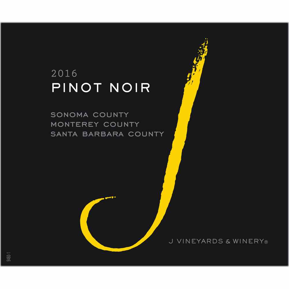 J Vineyards & Winery Pinot Noir 2016