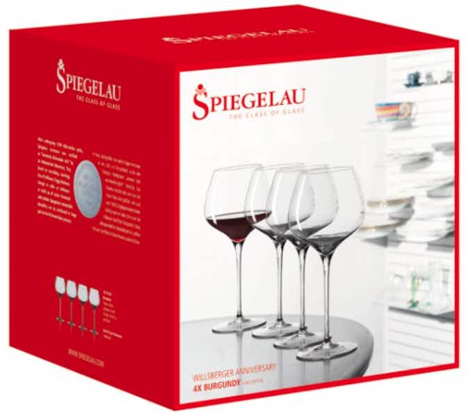 Spiegelau Willsberger Burgundy Wine Glass 25.6 Oz 4 pack