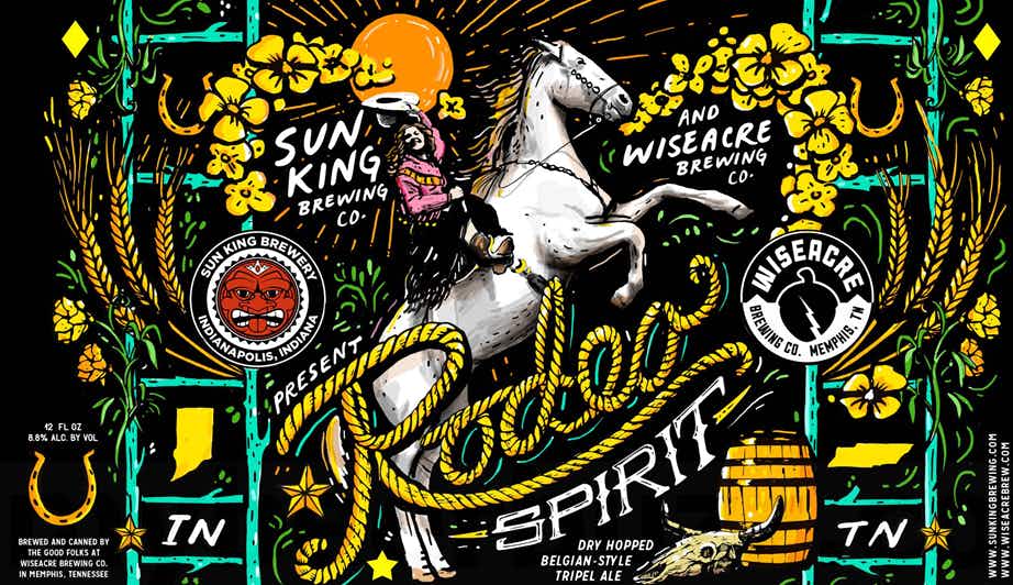 Wiseacre Rodeo Spirit 4 pack 355ml