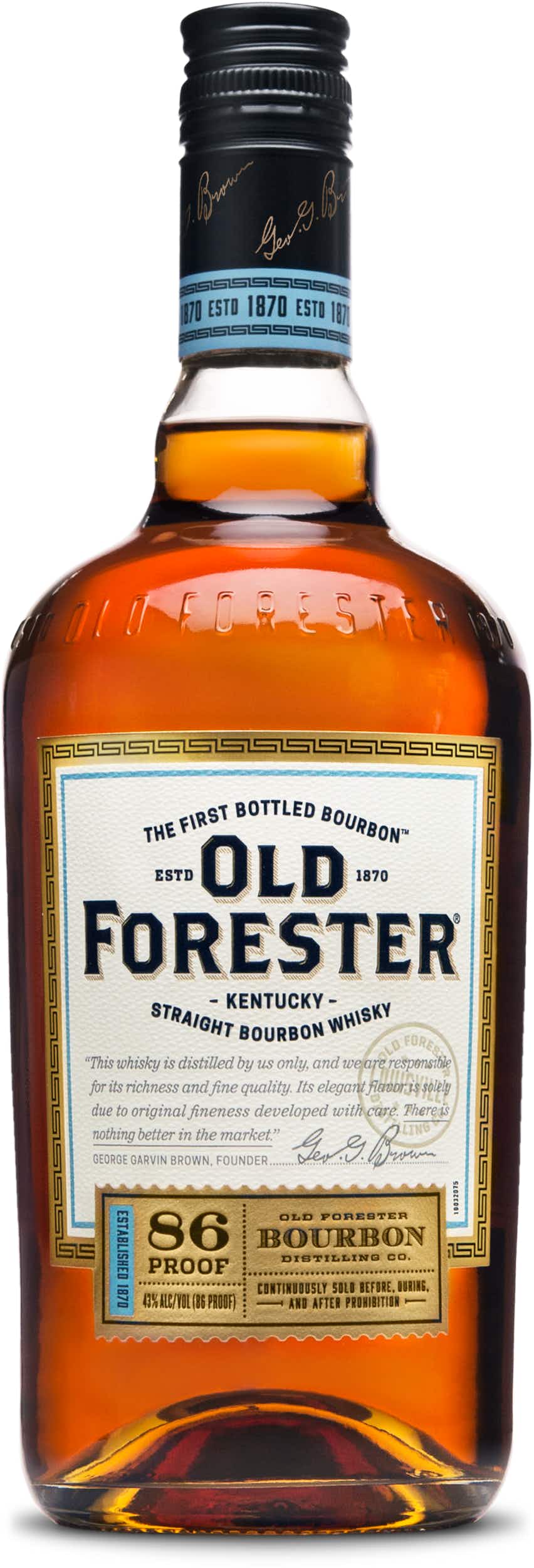 Old Forester Classic 86 Proof Kentucky Straight Bourbon Whisky