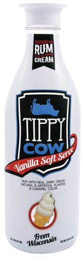 Tippy Cow Vanilla Soft Serve Rum Cream 50ml