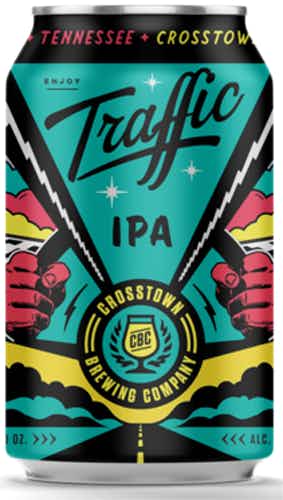 Crosstown Brewing Company Traffic IPA 6 pack 355ml Bottle
