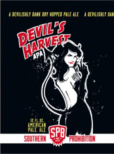 Southern Prohibition Brewing Devil's Harvest APA 1/6 Barrel Keg