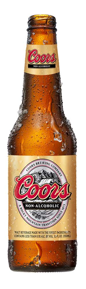 Coors Non Alcoholic Beer 6 pack 12oz Bottle